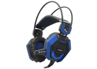 Rampage SN-R5 X-CORE Siyah/Mavi Oyuncu Mikrofonlu KULAKLIK - 1